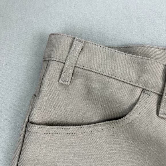 Vintage Levis Sta-Prest Pants Mens 40x34 Tan Straight Leg Dress Slacks Made USA - Picture 6 of 14